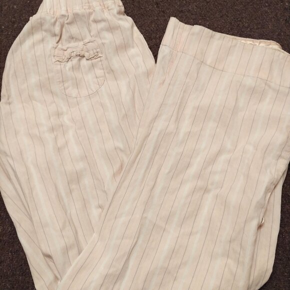 Victoria's Secret Angels Other - Vintage Victoria's Secret Angels pink and white striped pajama pants size S
